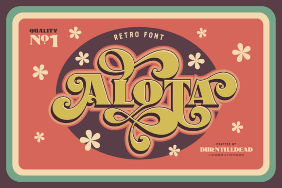 Alota: A Bold Display Font for Branding Projects