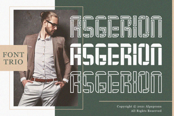 Asgerion: A Luxurious Font for Handmade Creations