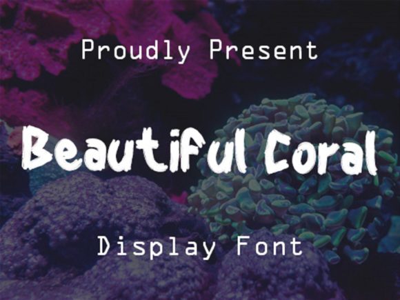 Beautiful Coral: A Cool Display Font for Editorial Design