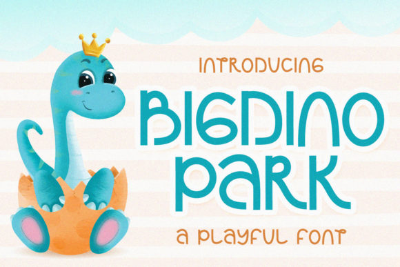 Bigdino Park: A Playful Font for Modern Campaigns