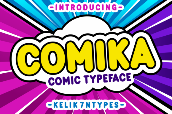Comika: A Charming Display Font for Creative Projects