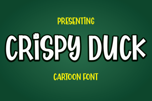 Crispy Duck: A Playful Font for Creative Branding