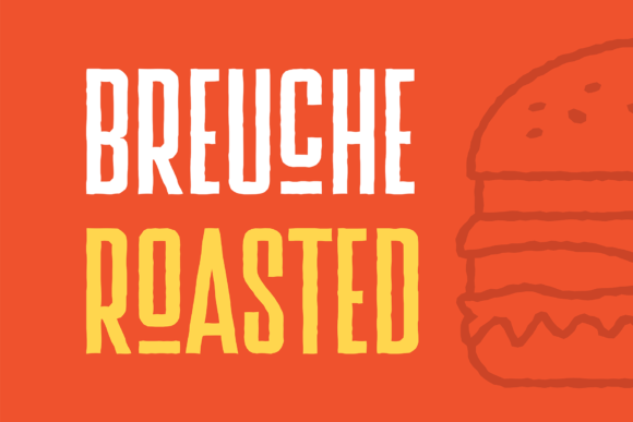 Enhance Your Brand with Breuche Roasted Font