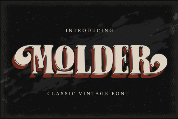 Enhance Your Editorial Design with the Molder Display Font
