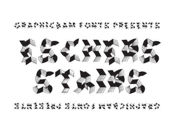 Escher s Stairs: A Unique Display Font for Web Design