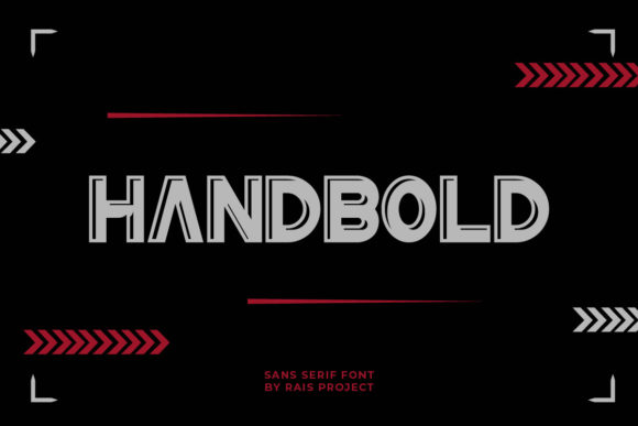 HandBold: A Modern Display Font for Editorial Design