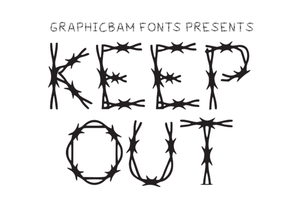 Keep Out: A Display Font for Editorial Elegance