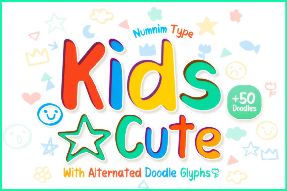 Kids Cute Font for Handmade Creations