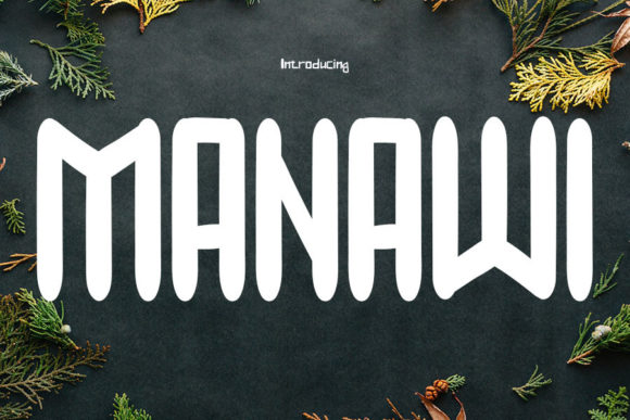 Manawi: A Cool Display Font for Professional Branding