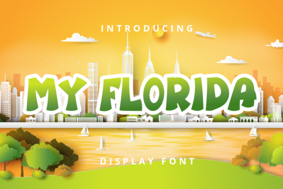 My Florida Font for Editorial Design and Creative Projects