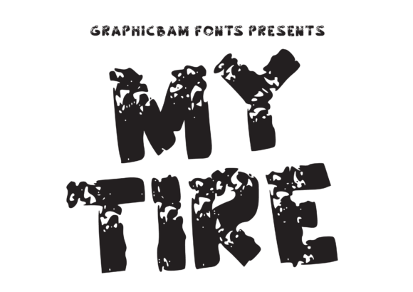 My Tire: A Bold Display Font for Eye-Catching Campaigns