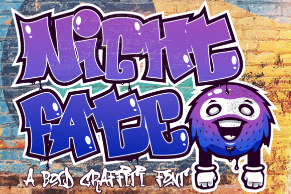 Nightfate Display Font Review