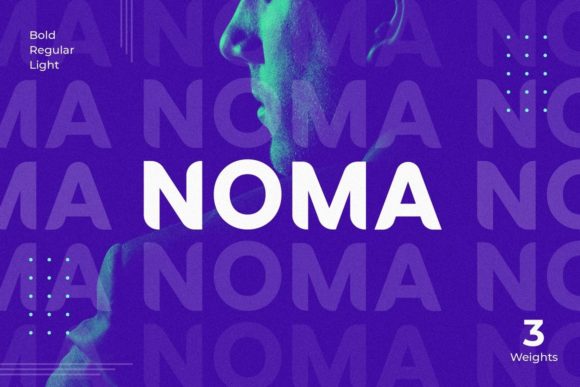 Noma Display Font for Handmade Creations