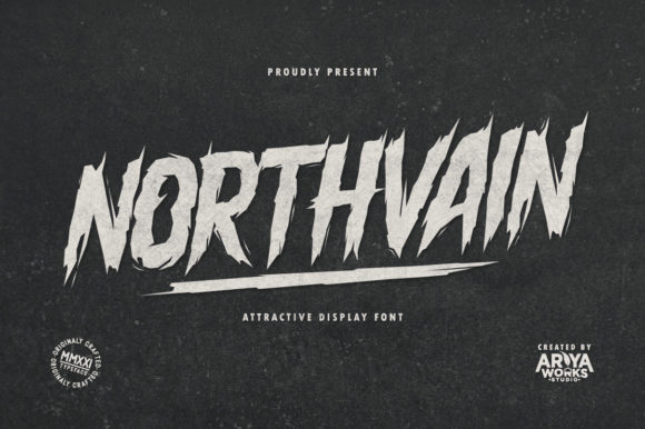 Northvain: A Bold Display Font for Attention-Grabbing Campaigns