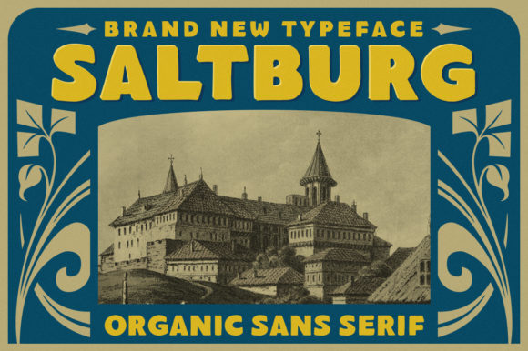 Saltburg Font Review for Modern Campaign Design