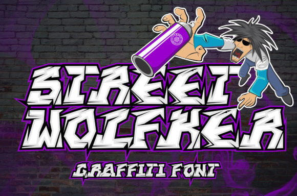 Street Wolfker: A Bold Display Font for Urban Campaigns