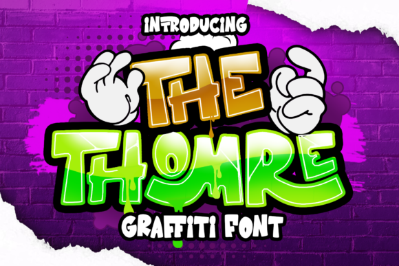 The Thomre: A Playful Chunky Display Font for Bold Branding