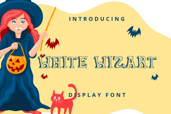 White Wizart: A Display Font for Bold Branding