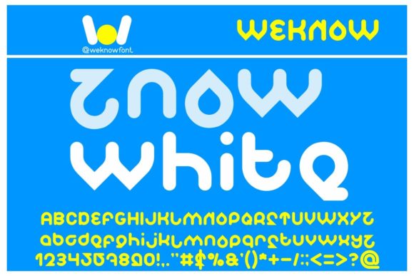 Znow White: A Modern Font for Business Branding
