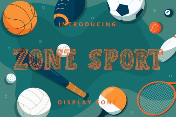 Zone Sport Font for Handmade and Commercial Designs